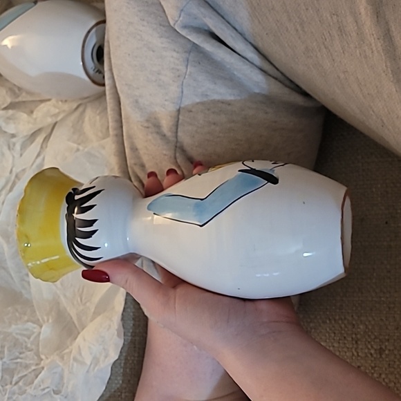 Vintage Aldo Londi Bitossi Salt & Pepper Shakers Italian Mid Century Modern - Picture 14 of 14